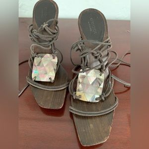 COPY - Gucci brown strappy sandals size 37